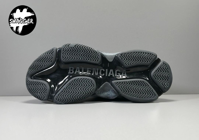 Giày Balenciaga Triple S Clear Full Black Plus Y factory chuẩn 99.9% full box phụ kiện sử dụng chất liệu tương đương hãng