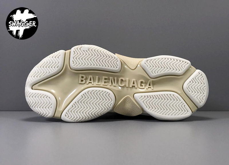Giày Balenciaga Triple S white Plus Y Factory chuẩn 99.9% chất lườn tốt nhất hiện nay, full box và phụ kiện