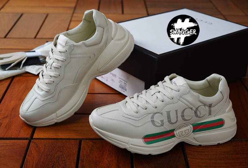 Giày Gucci Rhyton Logo Sneaker Like Auth chuẩn 99.9% so với chính hãng. chất lượng tương đương hãng, full box và phụ kiện có chíp trong tem