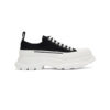 Giày Alexander Mcqueen Chunky Sole Black White Like Auth 15