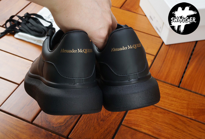 Giày Alexander Mcqueen Full Black Like Auth chuẩn 99.9% full box và phụ kiện