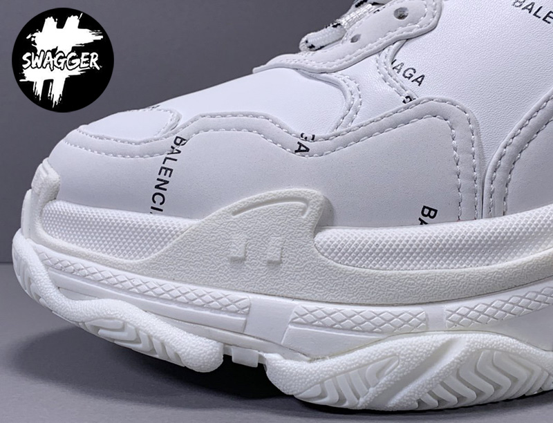Giày Balenciaga Triple S Allover Logo White Plus Factory 3