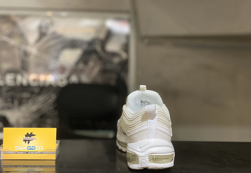 Giày Nike Air Max 97 Full White Phản Quang Replica 1:1 bản chuẩn nhất hiện nay