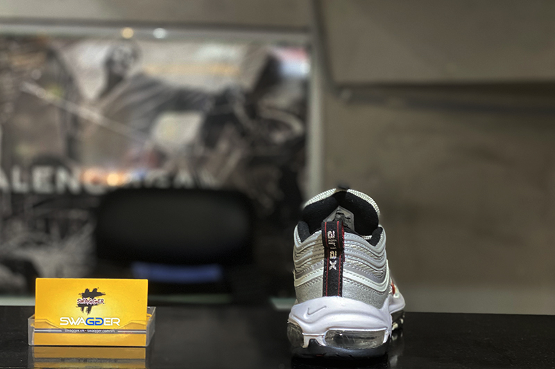 Giày Nike Air Max 97 Bạc Phản Quang Replica 1:1 bản tốt nhất hiện nay, full box và phụ kiện