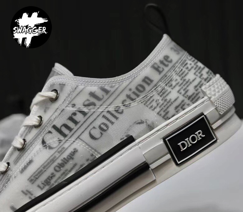 Giày Dior X Kaws B23 Daniel Arsham Low Newspaper chuẩn 99.9% so với chính hãng