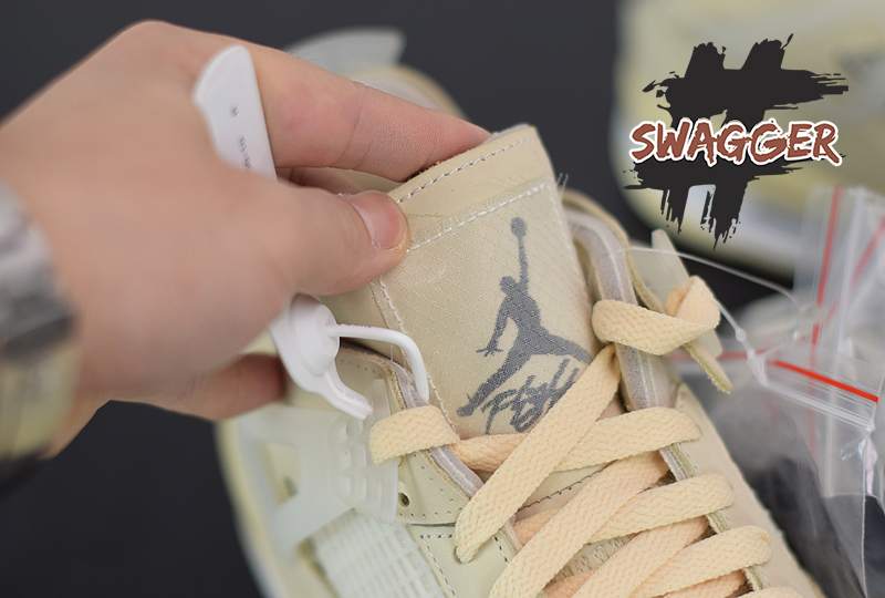 Nike Air Jordan 4 Retro Off White Sail Pk god factory chất lượng tương đương chính hãng chuẩn % full box và phụ kiện 