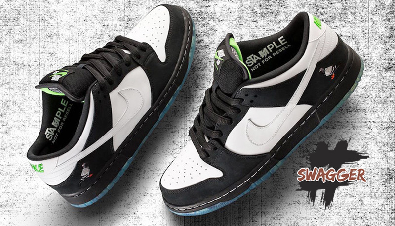 Giày Nike SB Dunk Low Staple Panda Pigeon Pk God Factory sử dụng chất liệu chính hãng chuẩn 99% so với chính hãng