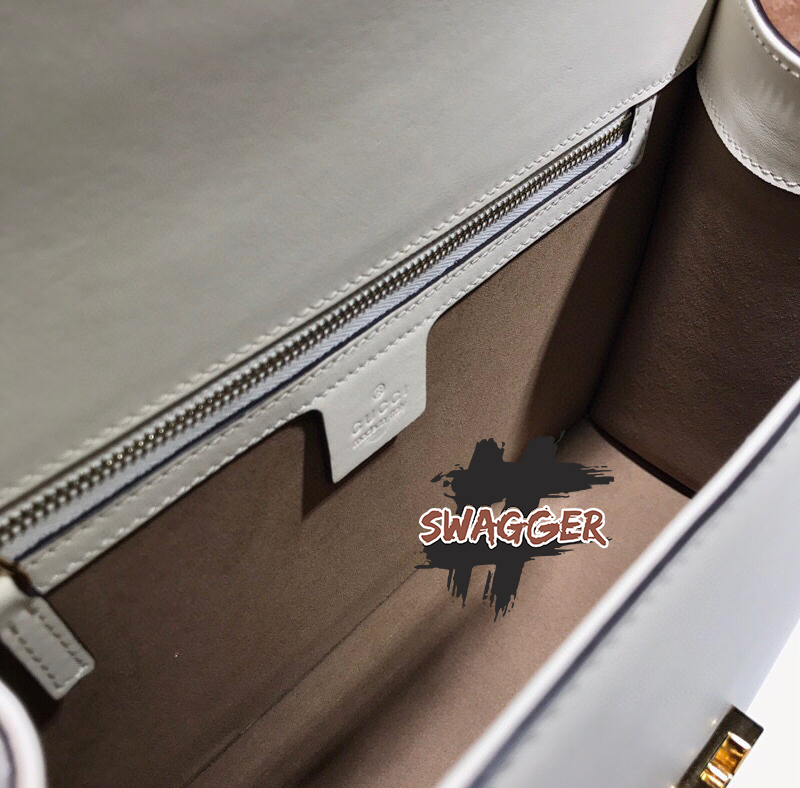 Túi Gucci Sylvie Medium Top Handle Bag Like Authentic, sử dụng chất liệu chính hãng chuẩn 99%