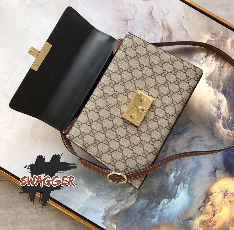 Túi Gucci Padlock Small GG Top Handle Bag Like Authentic, sử dụng chất liệu chính hãng, chuẩn 99%