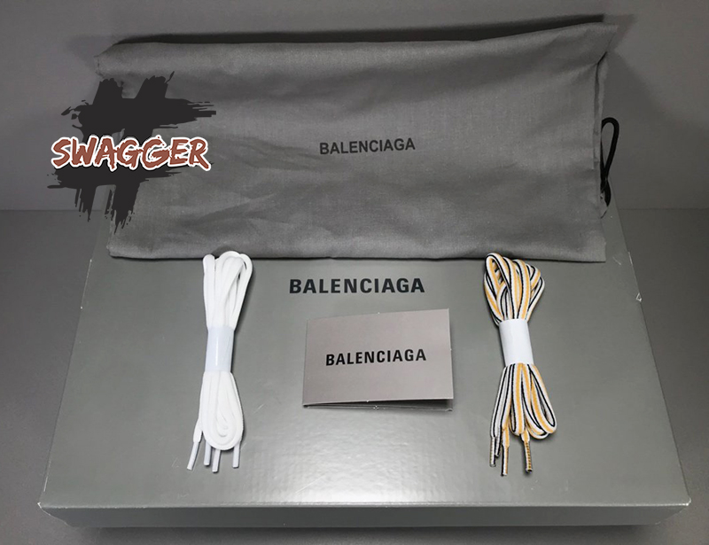 Balenciaga Track 3.0 White Orange sử dụng chất liệu chính hãng chuẩn 99%