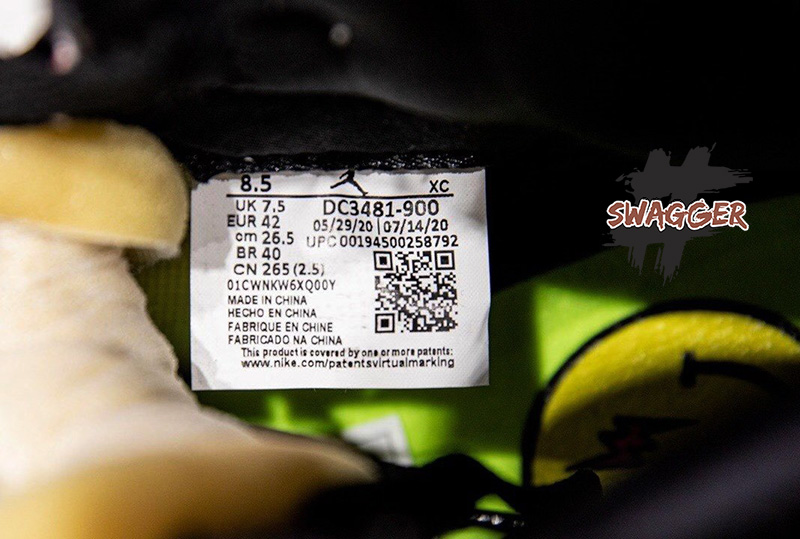 Nike Air Jordan 1 Retro High J Balvin pk god factory sử dụng chất liệu chính hãng chuẩn 99%