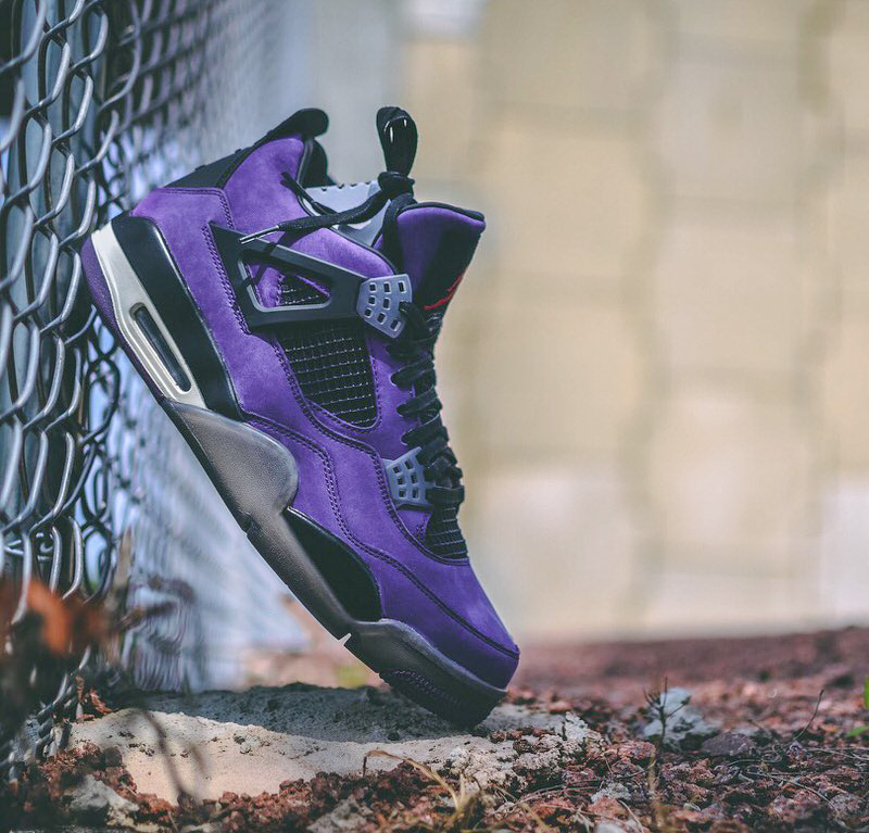 Giày Nike Air Jordan 4 Travis Scott Purple Đôi Giày Có Mức Giá 1 Tỷ Đồng