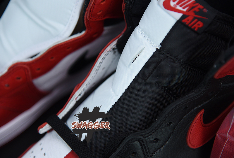 Giày Nike Air Jordan 1 Homage To Home Pk God Factory sử dụng chất liệu chính hãng chuẩn 99%