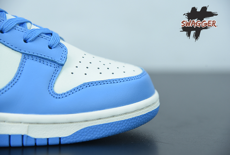 Giày Nike Dunk University Blue Pk God Factory sử dụng chất liệu chính hãng, chuẩn 99% cam kết chất lượng tốt nhất best quality