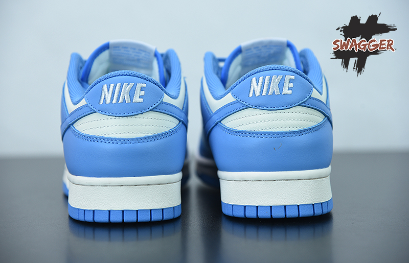 Giày Nike Dunk University Blue Pk God Factory sử dụng chất liệu chính hãng, chuẩn 99% cam kết chất lượng tốt nhất best quality