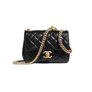 Túi Xách Chanel Flap Bag Black 2021 Like Authentic