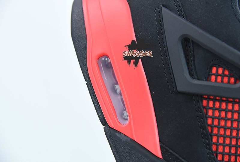 Giày Nike Air Jordan 4 Red Thunder CT8527-016 chất lượng pk god sử dụng chất liệu chính hãng, chuẩn 99% cam kết chất lượng tốt nhất