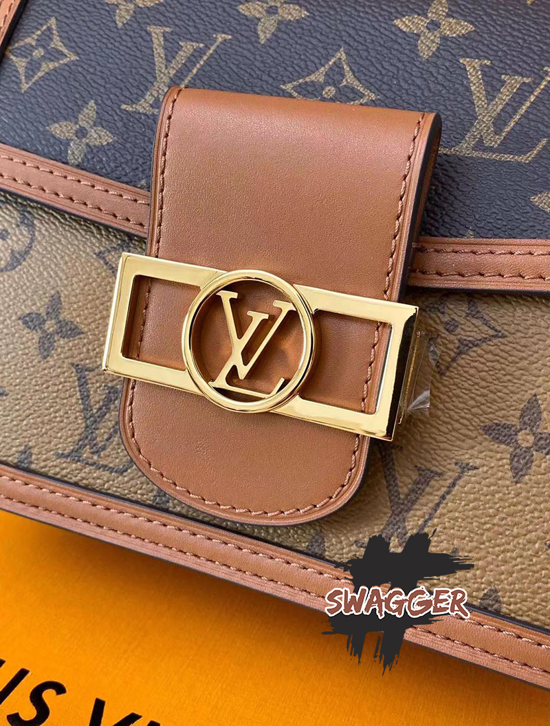 Túi Xách Louis Vuitton Mini Dauphine Monogram Like Authentic sử dụng chất liệu chính hãng, sản xuất hoàn toàn bằng thủ công, cam kết chất lượng tốt nhất