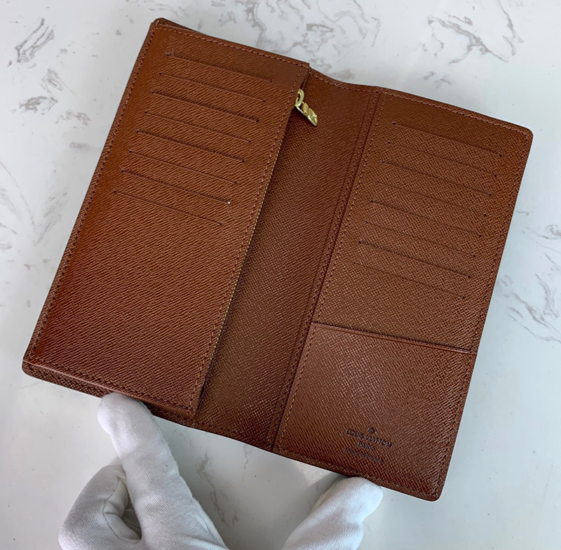 Ví Louis Vuitton Brazza Wallet Monogram Like Authentic sử dựng chất liệu chính hãng, sản xuất hoàn toàn bằng thủ công, full box và phụ kiện chất lượng tốt nhất
