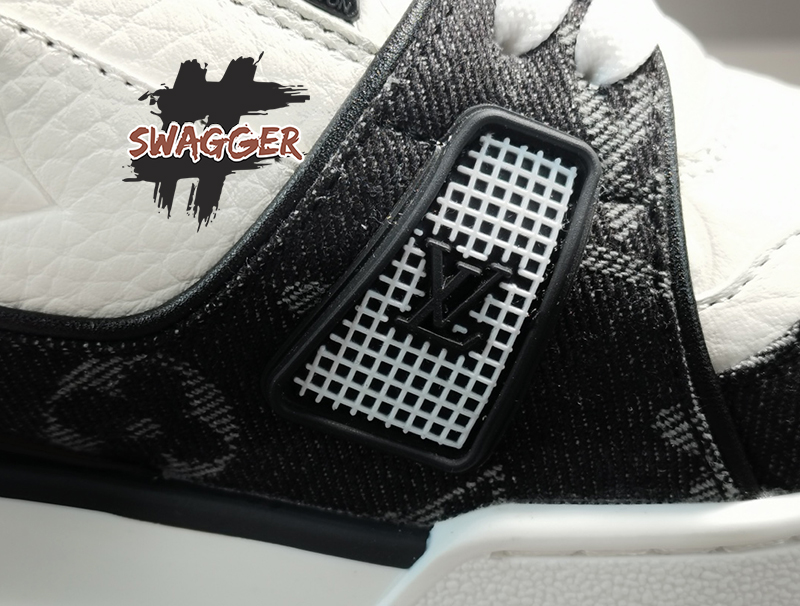 Giày Louis Vuitton Lv Trainer Sneaker Black And White Like Authentic cam kết chất lượng tốt nhất chuẩn 99% so với chính hãng, sử dụng chất liệu da nguyên bản như chính hãng, full box và phụ kiện