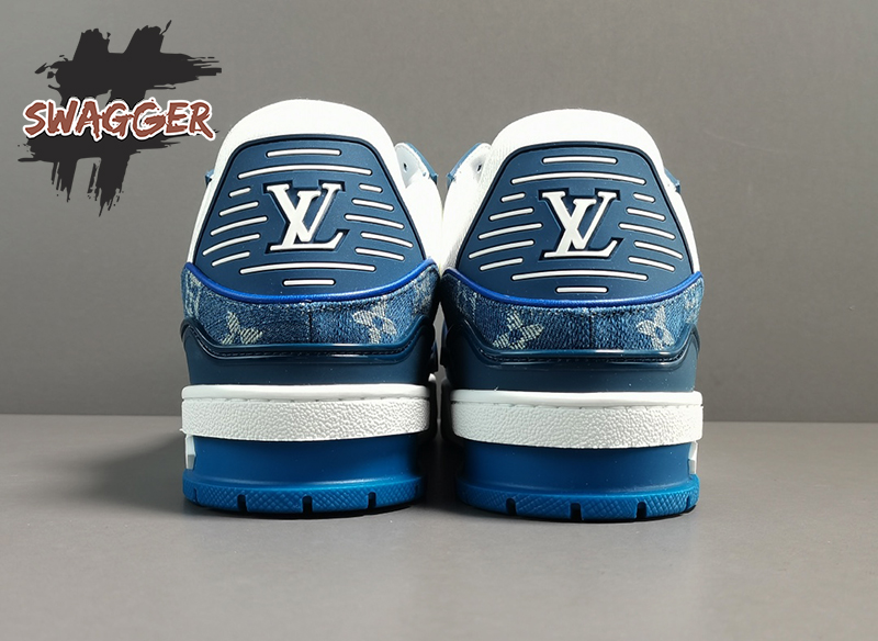 Giày Louis Vuitton Lv Trainer Sneaker Blue White Like Authentic sử dụng chất liệu chính hãng, cam kết chất lượng tốt nhất chuẩn 99% full box và phụ kiện