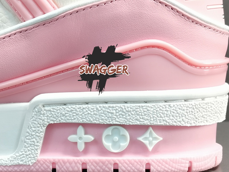 Giày Louis Vuitton Lv Trainer Sneaker Pink Like Authentic chất lượng tốt nhất sử dụng chất liệu chính hãng, cam kết chuẩn 99% so với chính hãng, full box và phụ kiện