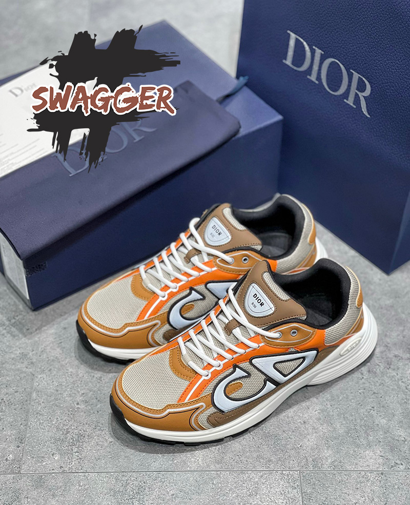 Giày Dior B30 Sneaker Orange Like Authentic Chuẩn 99% so với chính hãng, dùng không ai biết, chất lượng độ bền tương đương hãng, full box và phụ kiện