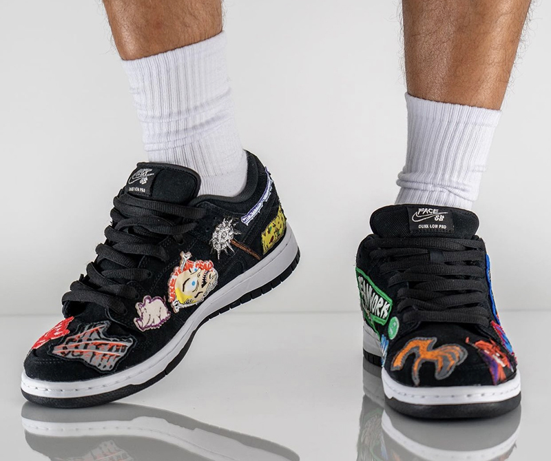 dòng sản phẩm sneaker nike dunk low là một trong những sản phẩm mà được giới trẻ yêu thích nhất hiện nay, sau đây là một trong những đôi giày Nike SB Dunk Low Pro QS Neckface được ra mắt vào năm 2022 cùng swagger tím hiểu chi tiết đôi giày này qua bài viết sau đây