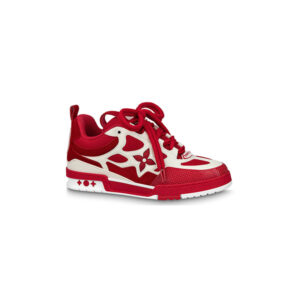 Giày Lv Skate Sneaker Red Đỏ
