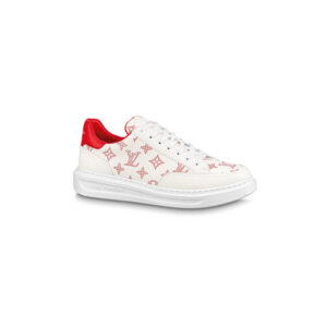 Giày Lv Beverly Hills Sneaker Red Like Authentic