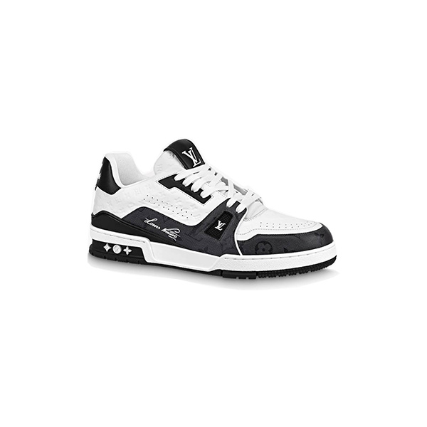 Giày Lv Trainer Sneaker #54 Black White Like Authentic chuẩn 99% so với chính hãng, cam kết chất lượng tốt nhất, sử dụng chất liệu nguyên bản như chính hãng, full box và phụ kiện, hỗ trợ trả góp bằng thẻ tín dụng