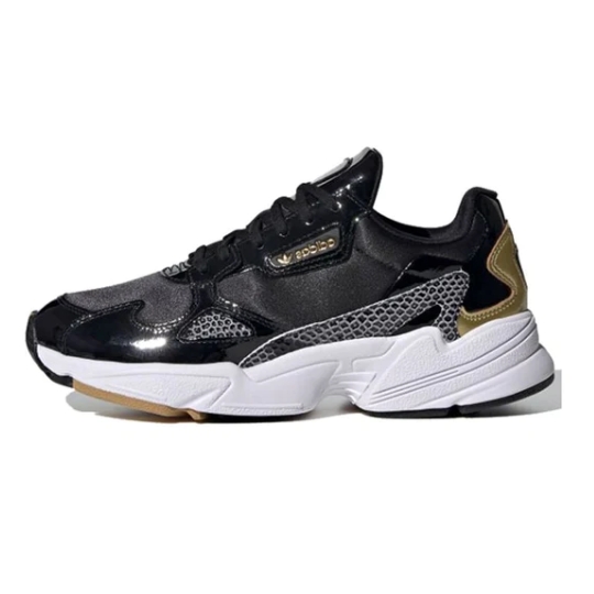 Giày adidas Falcon ‘Black White Gold’ (WMNS) FV3408