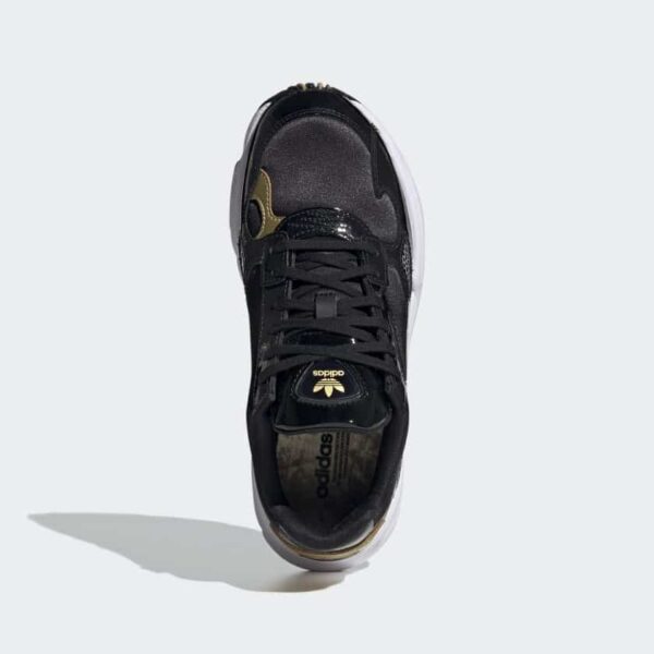 Giày adidas Falcon ‘Black White Gold’ (WMNS) FV3408 1