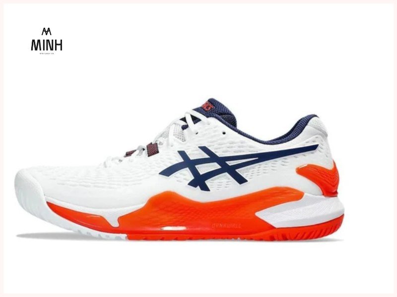 Asics Gel-Resolution 9 Clay 'White' - Giày bóng chuyền Asics chính hãng chuyên nghiệp