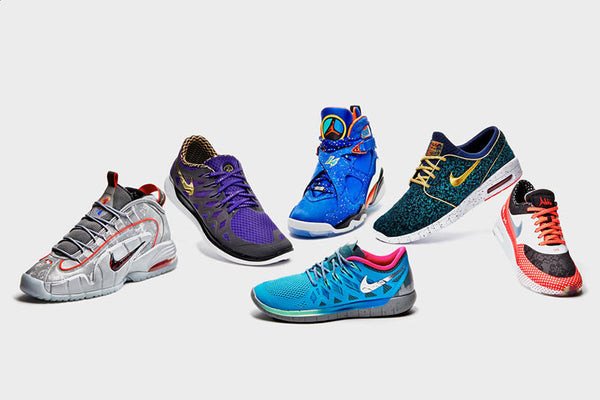 Bộ sưu tập giày Nike sneaker nữ đa dạng màu sắc và kiểu dáng