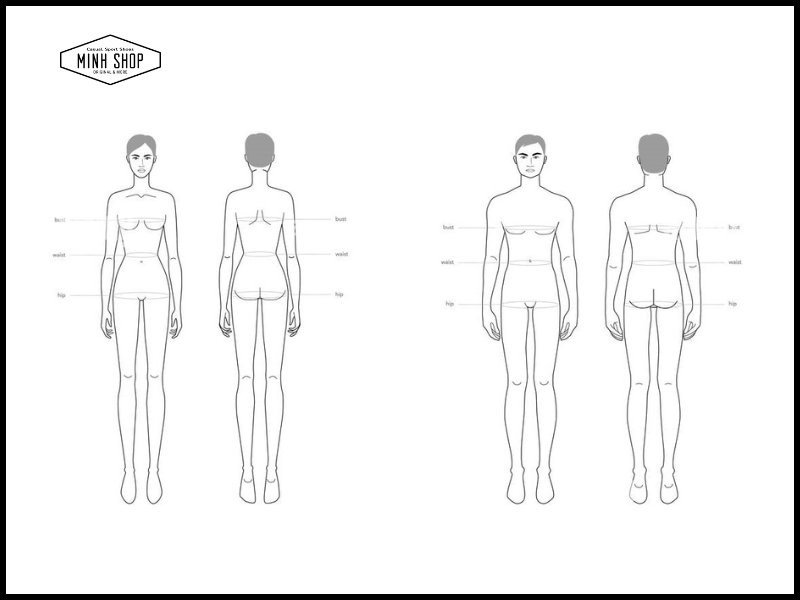 Cách đo chiều cao và chiều dài thân chính xác cho bảng size áo Adidas