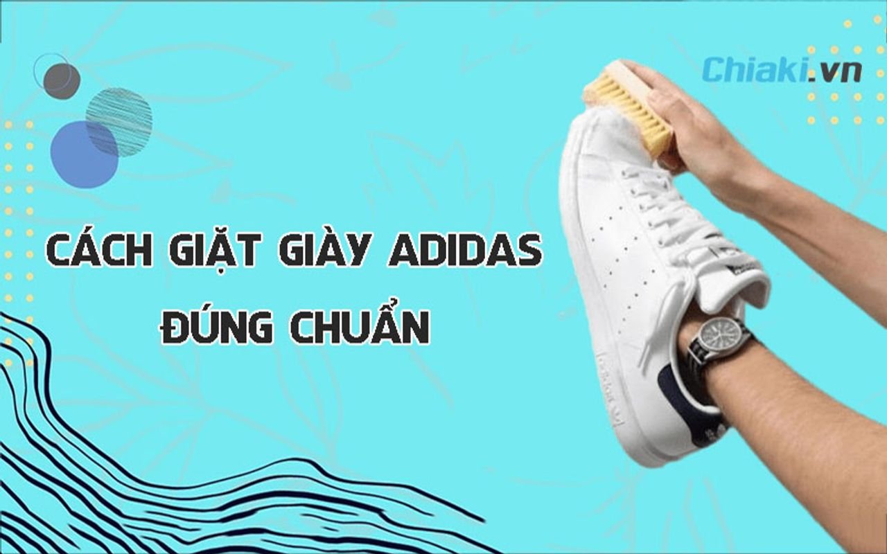:Cách Giặt Giày Vải Adidas Sạch Như Mới