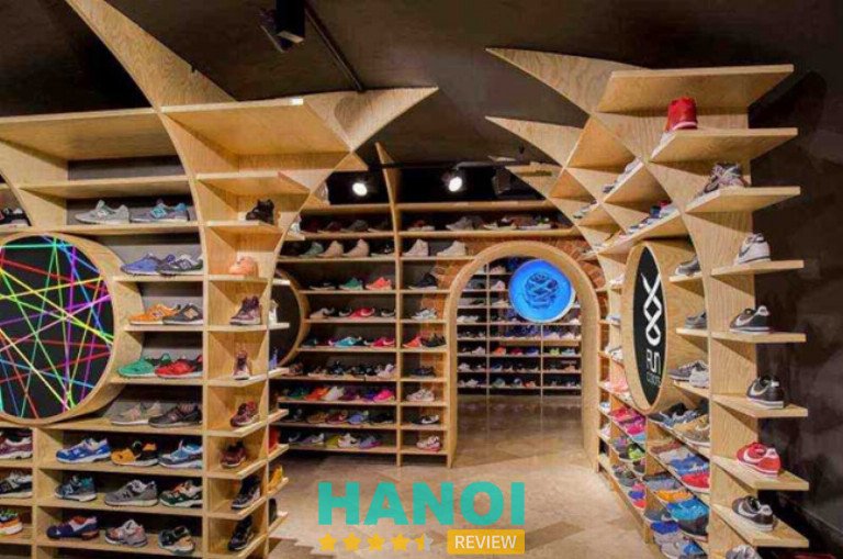 Cách trưng bày sản phẩm độc đáo và hấp dẫn tại Running Store