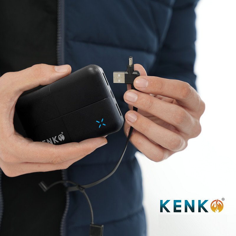 cắm pin áo khoác sưởi ấm