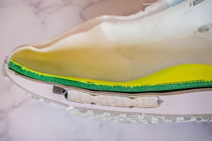 Cận cảnh bộ phận Zoom Air trên Nike Air Zoom Pegasus 38