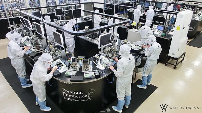 Casio chế tác đồng hồ chất lượng cao