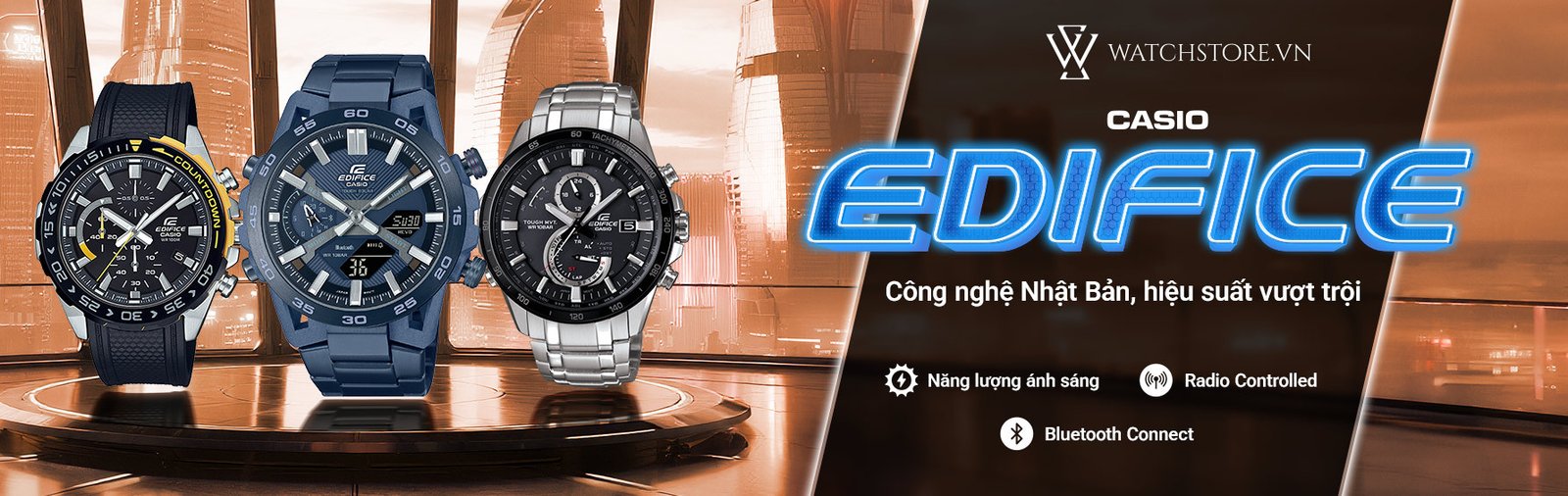 Casio Edifice chính hãng, giá tốt