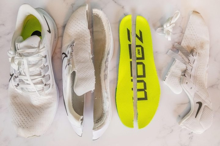 Cấu tạo chi tiết các bộ phận của Nike Air Zoom Pegasus 38