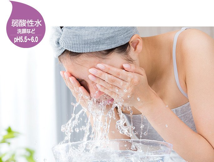 Chế độ nước axit nhẹ từ máy lọc nước Panasonic