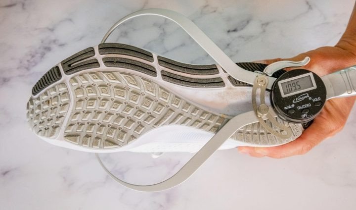 Chiều rộng mũi giày của Nike Air Zoom Pegasus 38