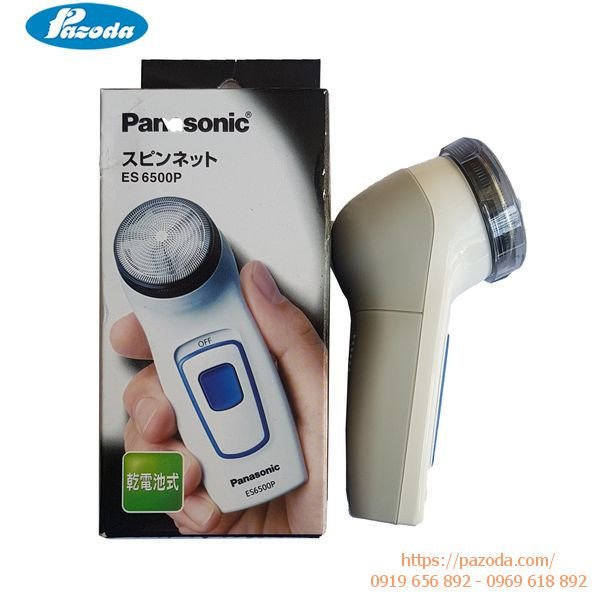 Đầu cạo xoay của máy cạo râu Panasonic Nhật ES-6500P thể hiện công nghệ cạo sát và an toàn