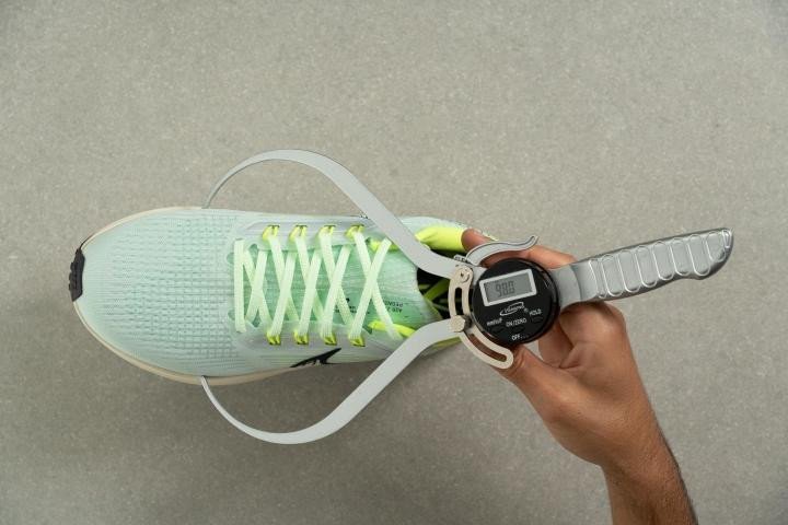 Độ rộng mũi giày của Nike Air Zoom Pegasus 39