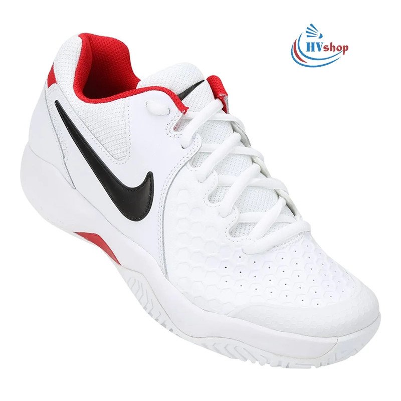 Đôi giày cầu lông WMNS Nike Air Zoom Resistance màu trắng xanh