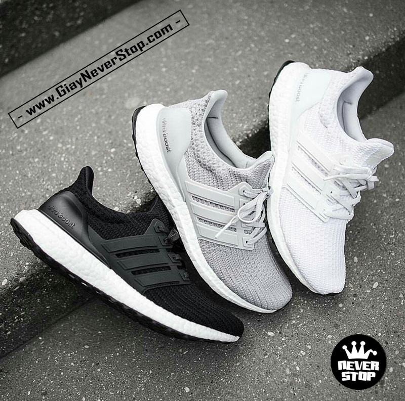 Đôi giày Ultra Boost 4.0 trắng tinh khôi, biểu tượng của sự thoải mái và phong cách