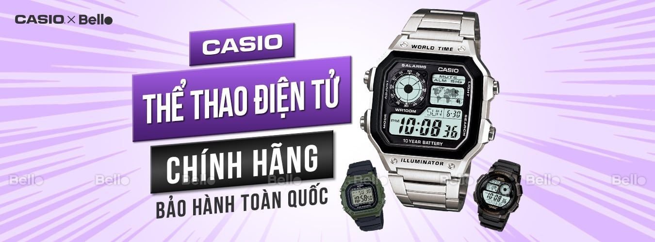 Đồng Hồ Casio Nhật Thể Thao Điện Tử